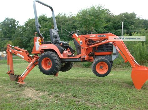2003 Kubota Bx22 Compact Tractor With Loader And Backhoe