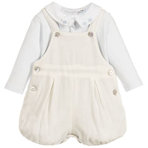 Tartine Et Chocolat Reversible Baby Shorts Set Shop From An Exclusive