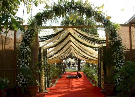 Traditional Indian Wedding Entrance Decorations Oosile