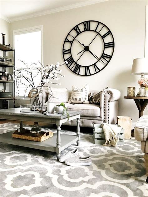 40 Unique Wall Decor Ideas With Clocks Wall Clocks Living Room