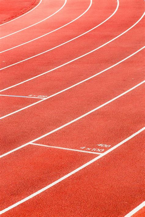Online Crop Hd Wallpaper Red Pavement Track And Field Running