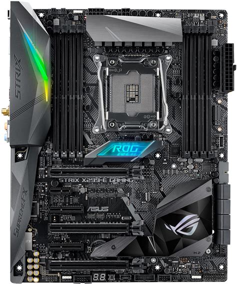 Asus Rog Strix X299 E Gaming Motherboard Specifications On Motherboarddb