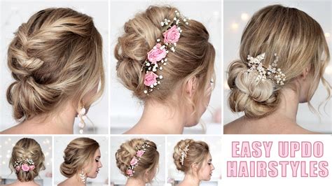 Wedding Hairstyles For Mediumlong Hair Tutorial Quick And