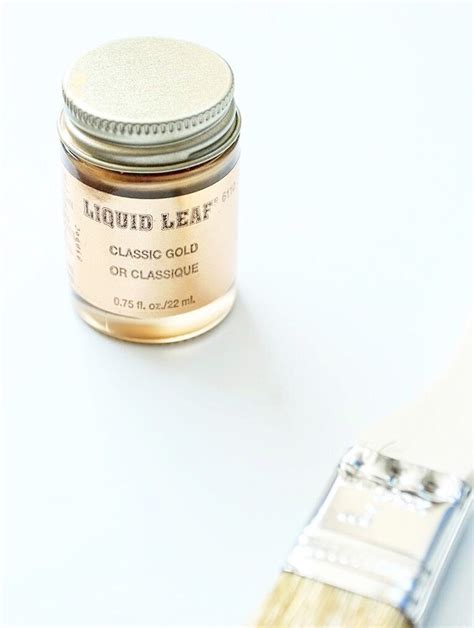 Liquid Leaf CLASSIC GOLD Color Metallic LEAFING PAINT Gilding Finish