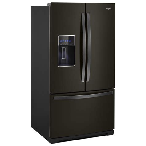 Find refrigerator no handles here Whirlpool WRF767SDHV ENERGY STAR® 27 Cu. Ft. French Door ...