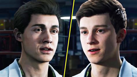 Peter Park Has A New Face Gameplay From Spider Man Ps5 Remaster Youtube