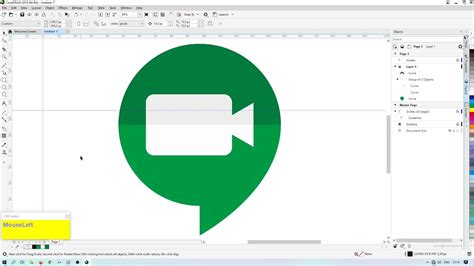 Sign in once to access all of google workspace for education and create a dedicated meeting link within classroom. Corel Draw Tutorial - Create Google Meet Icon - YouTube