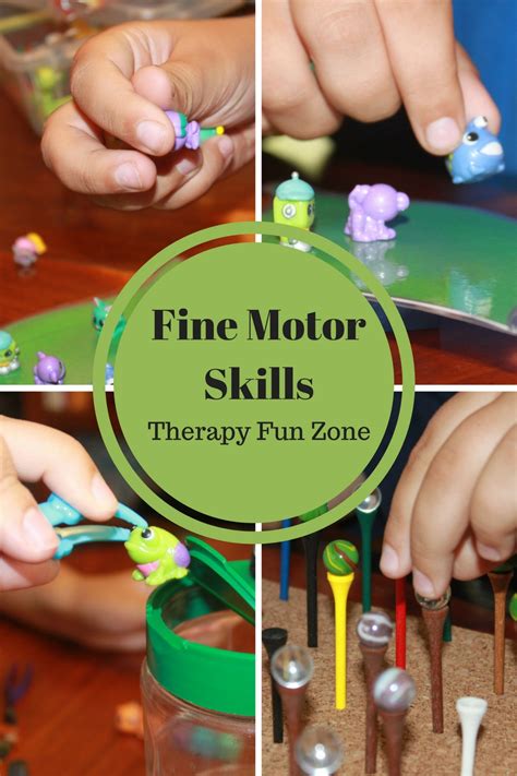 Fine Motor Skills Therapy Fun Zone