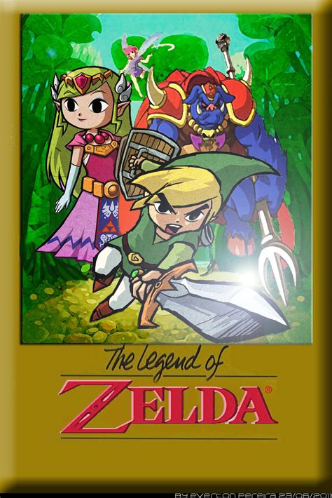 Zelda Nes Cover By Tonatello On Deviantart