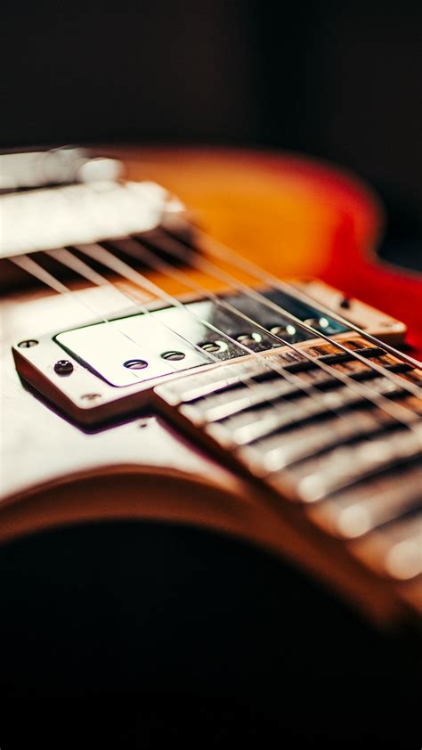 Papel De Parede Guitarra Elétrica Instrumento Musical Papel De Parede
