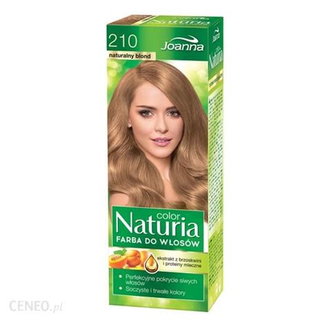 Joanna Color Naturia Farba do włosów - 210 Naturalny blond - Opinie i