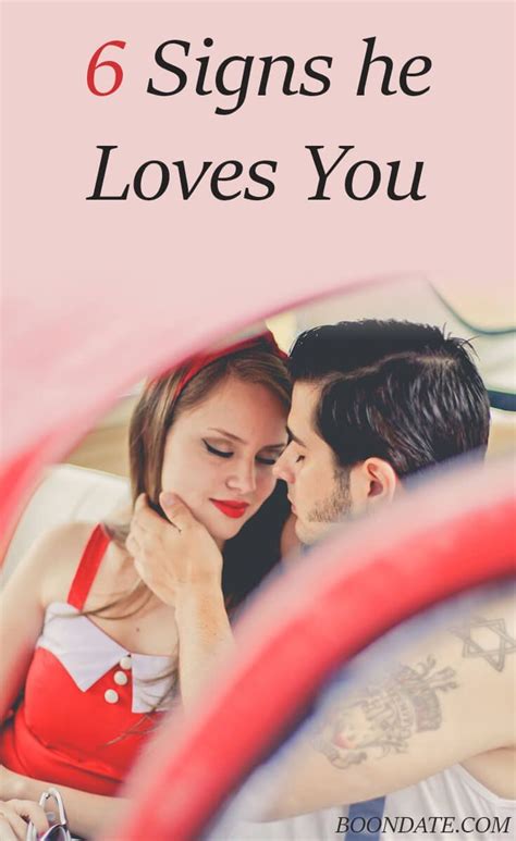 Undeniable Signs He Loves You Signs He Loves You Relationship Advice