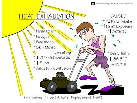 First Aid For Heat Exhaustion And Heat Stroke First Aid For Free