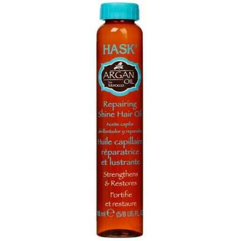 Hask Argan Oil Repairing Shine Hair Oil 5 8 Oz