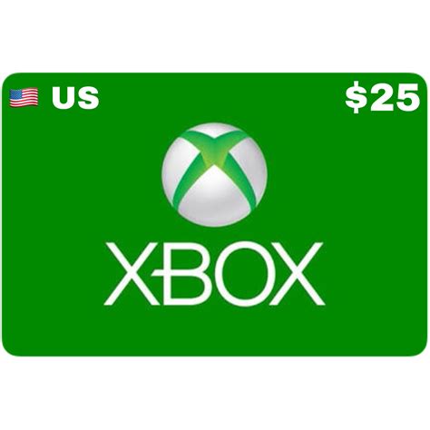 Xbox T Card Usd 25