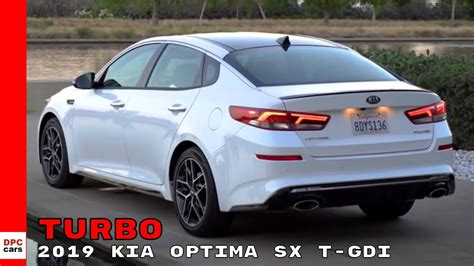 2019 Kia Optima Sx T Gdi Turbo Youtube