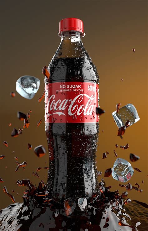 Coke Bottle 3d Model Cgtrader