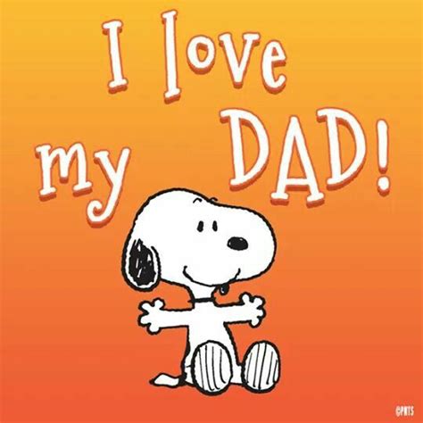 Snoopy ~ To All The Daddys Out There Happy Fathers Day Snoopy