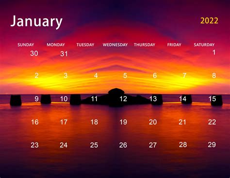 Cute January 2022 Calendar Desktop Wallpaper Mycalendarlabs Cute