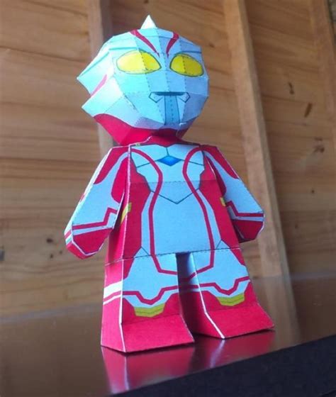 Papermau Ultraman Mebius Miniature Paper Toy By Forja De Papel Paper