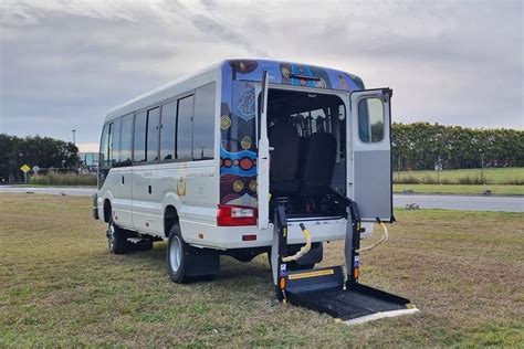 2022 Toyota 4x4 Conversion Of Coaster Bus Wheelchair 70 Series For Sale