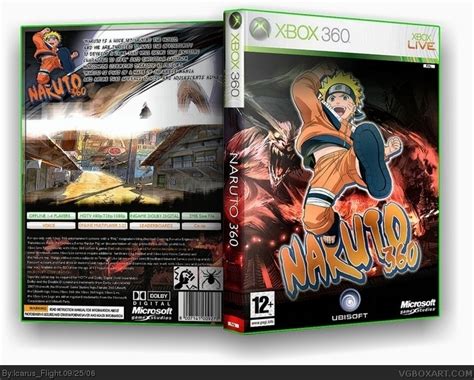 Naruto 360 Xbox 360 Box Art Cover By Twilightmystics