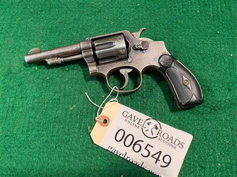 Smith And Wesson Us Service Ctg 38 Special Revolver Pistol Gavel Roads