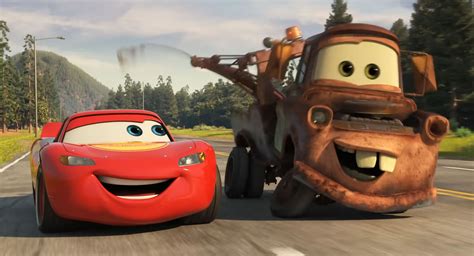 Disney Pixar Cars Lightning Mcqueen Mater Peel And Stick Giant Wall