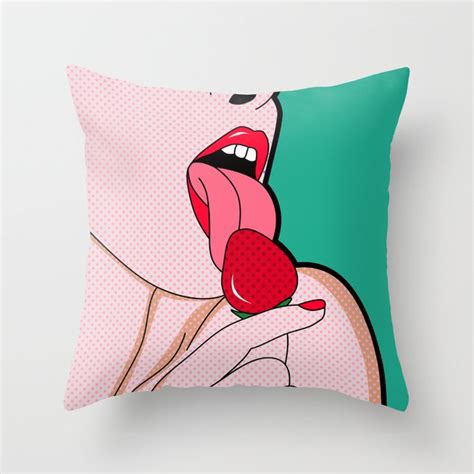 Sexy Throw Pillow By Markashkenazi Society6