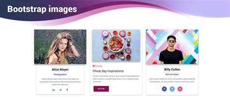 angular images bootstrap  material design examples tutorial