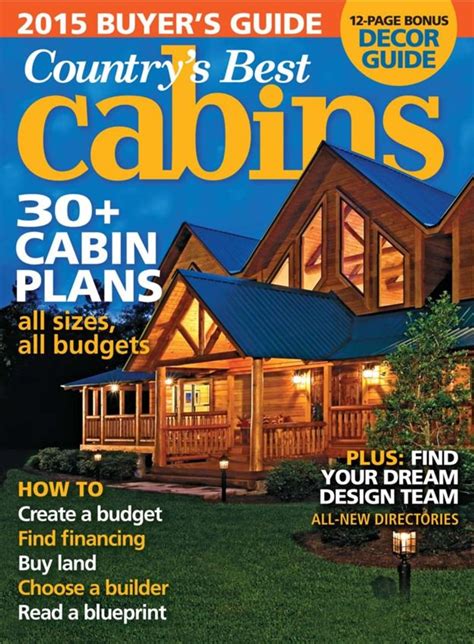 Cabin Living Buyers Guide 2015 Magazine Get Your Digital Subscription