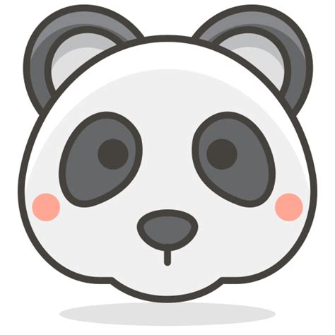 When was the panda face added to unicode? Bear, panda, animal, reddy Free Icon of Another Emoji Icon Set