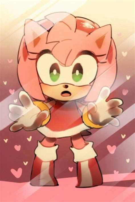 Baby Amy Sonic And Amy Amy Rose Amy The Hedgehog