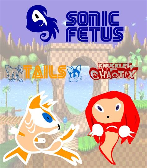 Sonic Fetustails And Knuckles By G Arts On Newgrounds