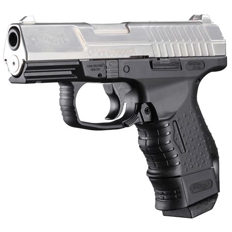 Walther Cp99 177 Caliber Compact Bb Gun Nickel Black 147550