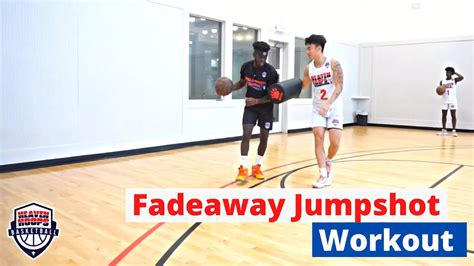 Heaven Hoops Fadeaway Jump Shot Workout Youtube