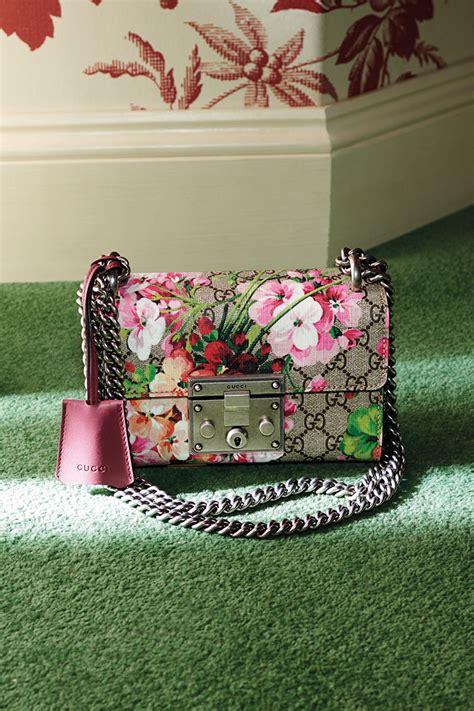 Naturally Beautiful Presents The Blooms Padlock Bag A Structured