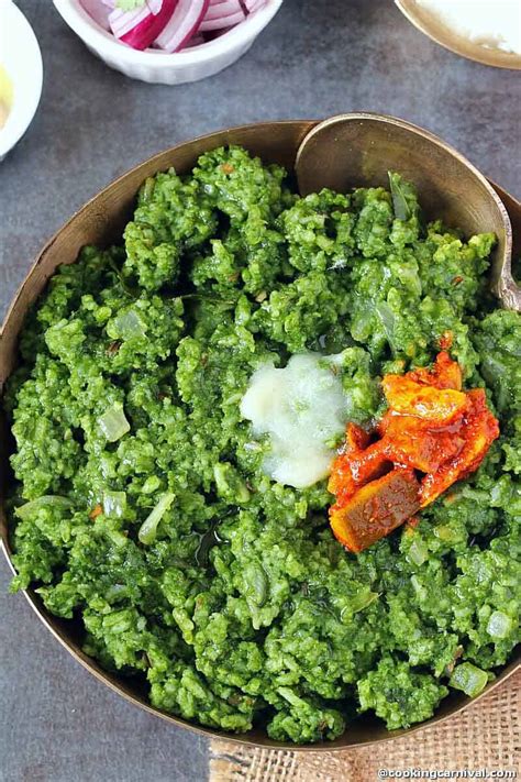 Palak Khichdi Rice And Lentil With Spinach Cooking Carnival