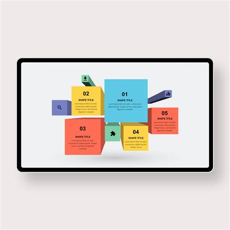 Multiple Top View Powerpoint Templates Powerpoint Free