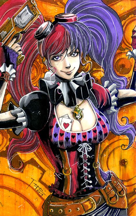 Steampunk Harley Quinn By Tepaipascual On Deviantart