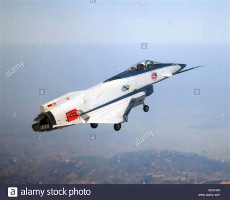Artists Conception Of Quasi Tailless X 31 Stock Photo 283455908 Alamy