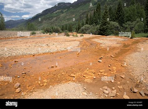 Water Pollution Runoff From The Red Mountain Mine Ouray County