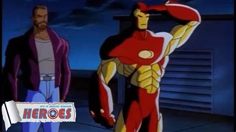 Iron Man The Animated Series Season 2 Iron Man Bio Energy Armor