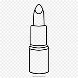 Lipstick Book Batom Drawing Coloring Line Cleanpng Preview sketch template