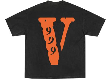 Juice Wrld X Vlone 999 T Shirt Black Ss20