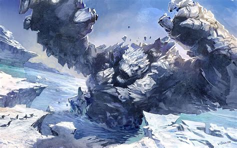Water Ice Elemental By Svetlin Velinov 2d Cgsociety Fantasy