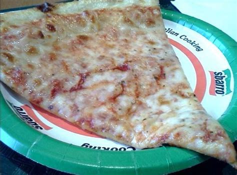 Review Cheese Pizza Slice From Sbarro Food Sbarro Pizza Recipe