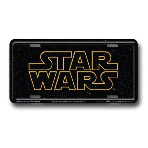Star Wars Licplteswlogo Star Wars Logo License Plate