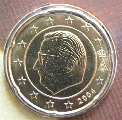 Belgium 20 Cent Coin 2004 Euro Coinstv The Online Eurocoins Catalogue