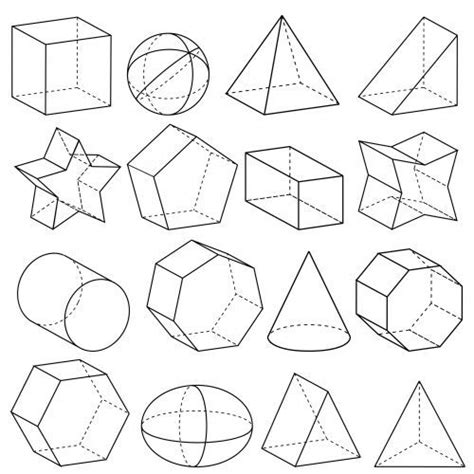 3d Shapes Drawing At Explore Collection Of 3d